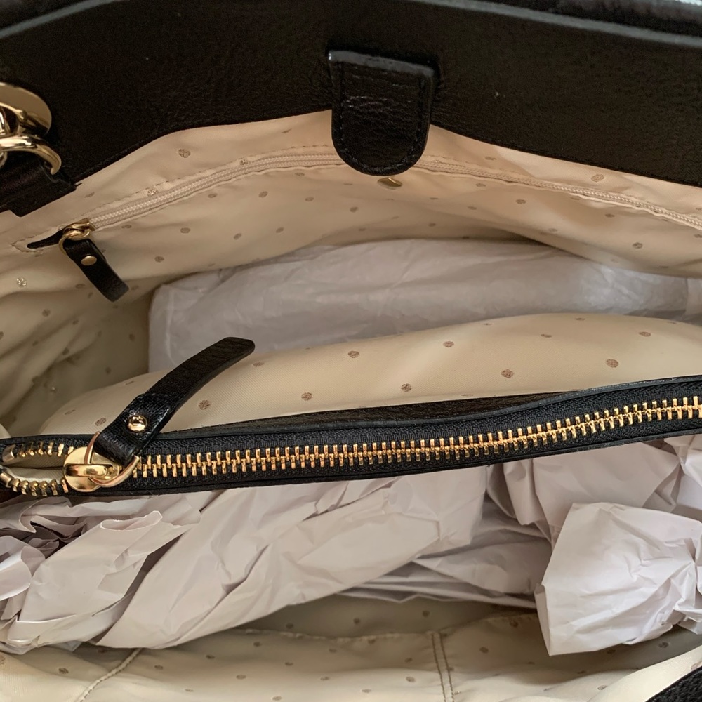 Kate Spade Women's Black Mary Anne Quilted Leather - Picture 4 of 6